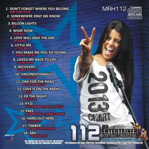 MRH112 Chart Hits Volume 112 December 2013 - Top Music Compilation for Holiday Parties & Gifts