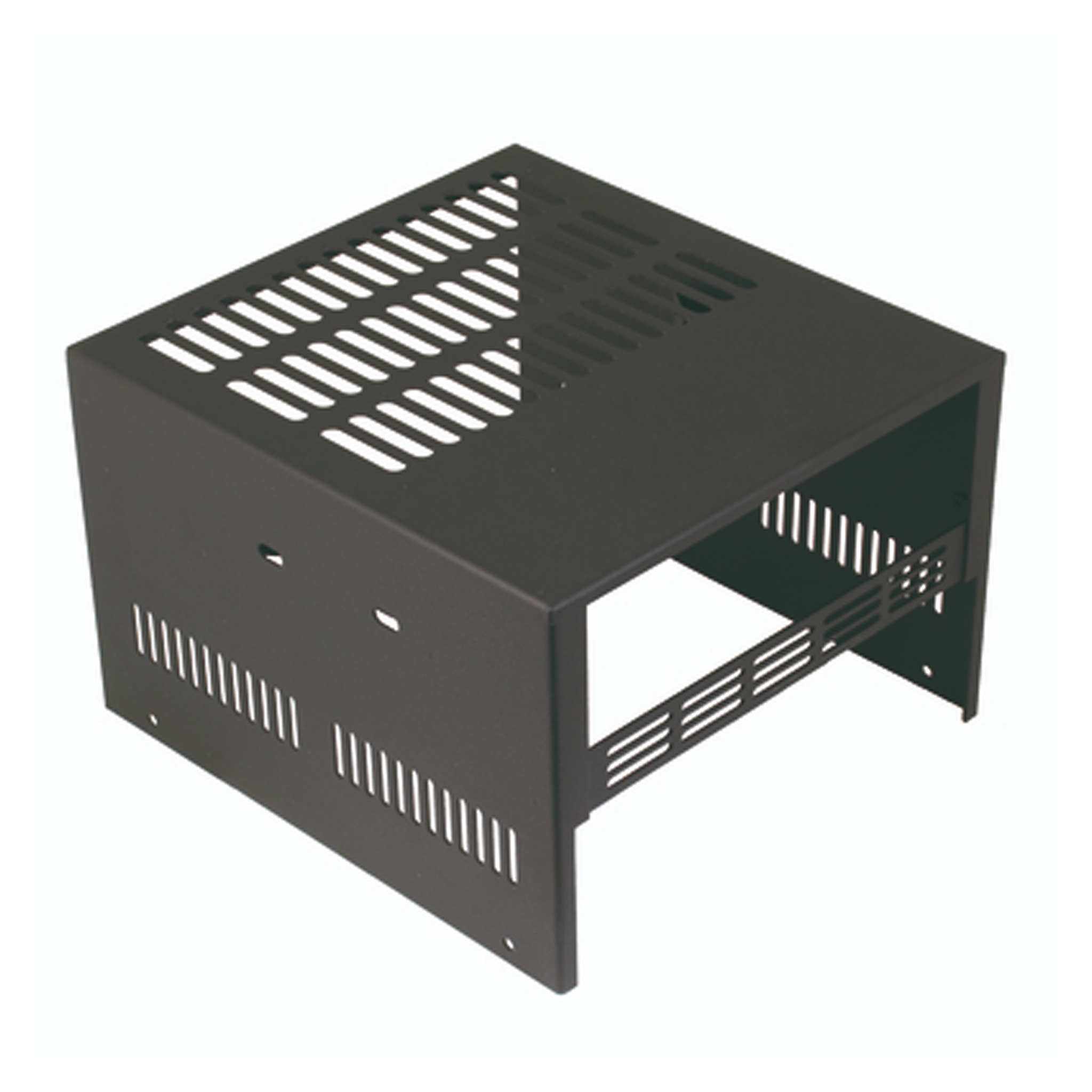 Samlex 12440 H Base Station Radio Cabinet - Heavy Duty Steel Enclosure for Ham Radio Equipment | Perfect for Home & Field Communication Setups