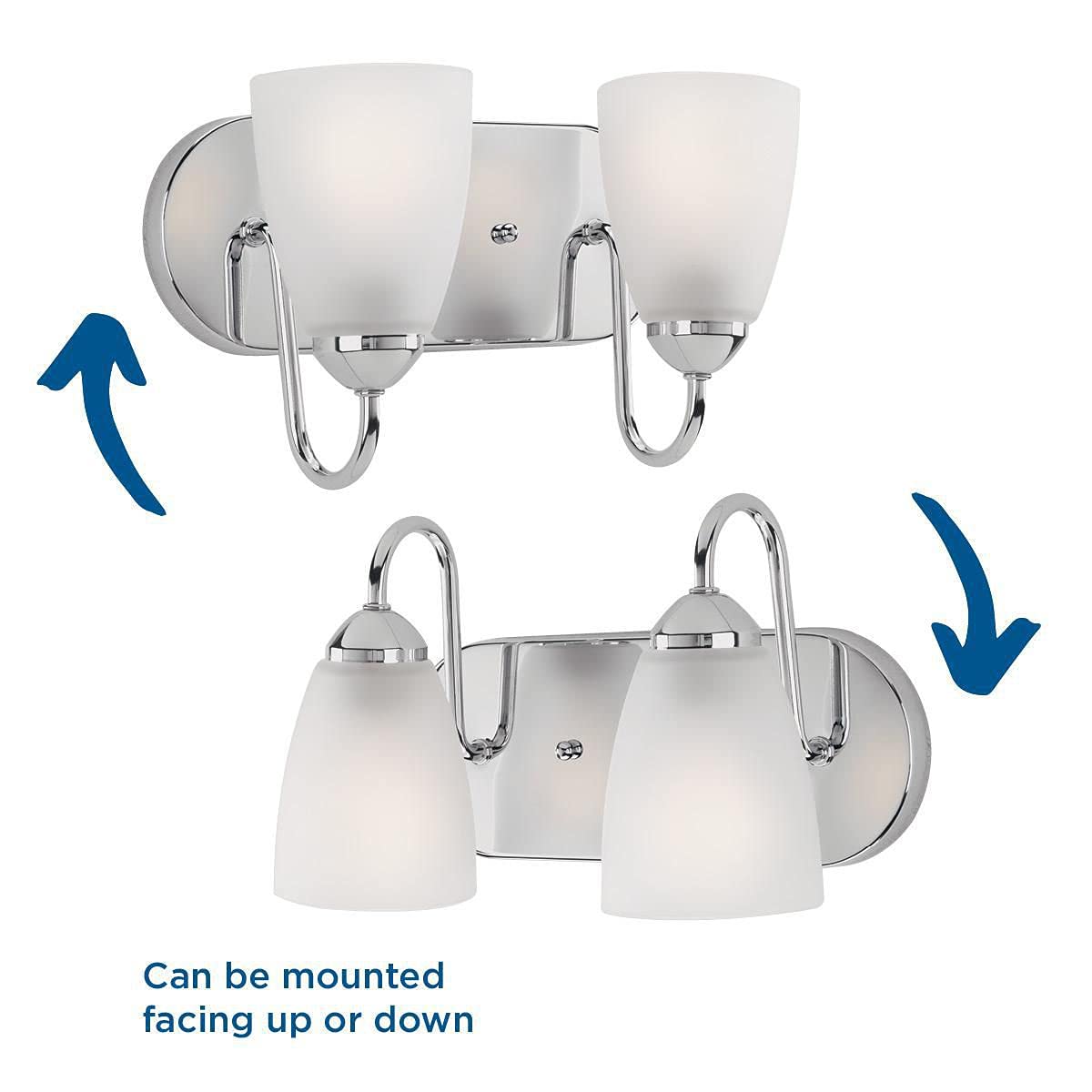 Progress Lighting P2707-15 Gather 15-Light Bathroom Vanity Light Fixture in Polished Chrome - Perfect for Modern Bathrooms, Powder Rooms & Dressing Areas