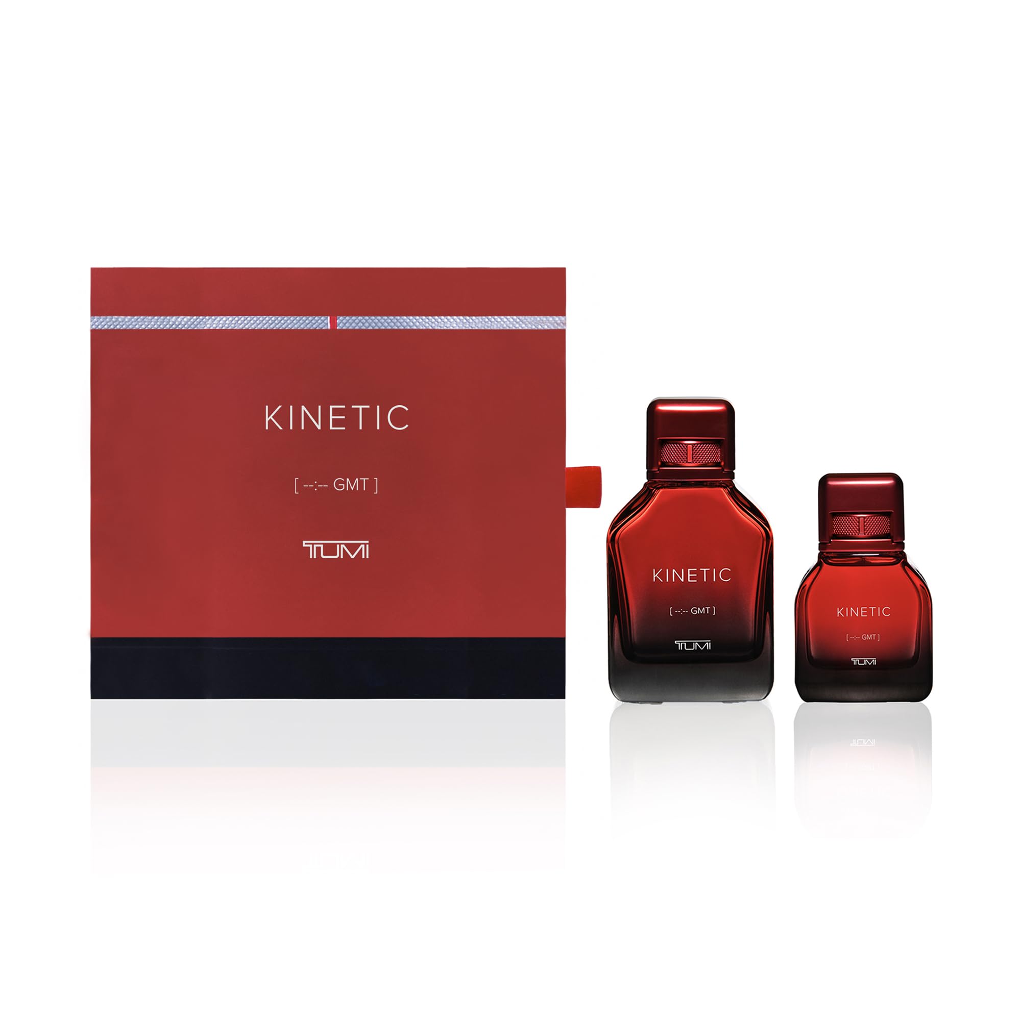 TUMI KINETIC Men's Cologne - Smoky Woody Fragrance for Men - 6.7 oz & 1.0 oz Eau de Parfum - Masculine & Spicy Scent - Perfect for Date Night & Special Occasions