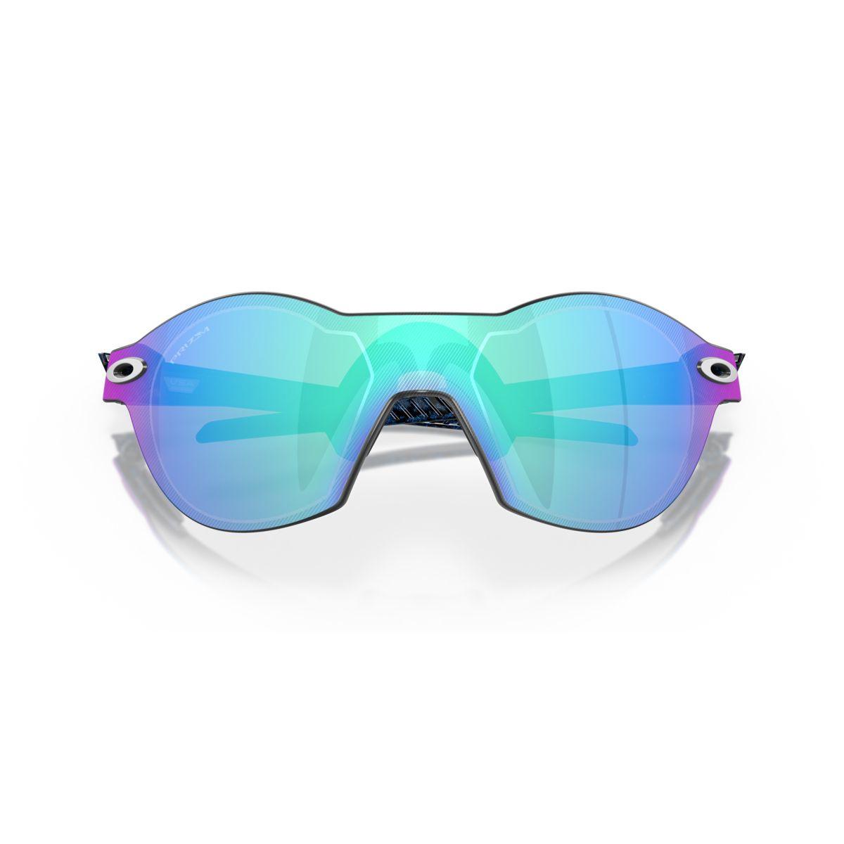 Oakley Re:subzero Planet X/Prizm Sapphire Sunglasses 0OO9098 909803 - Polarized Sports & Outdoor Performance Shades for Running, Cycling & Active Lifestyles