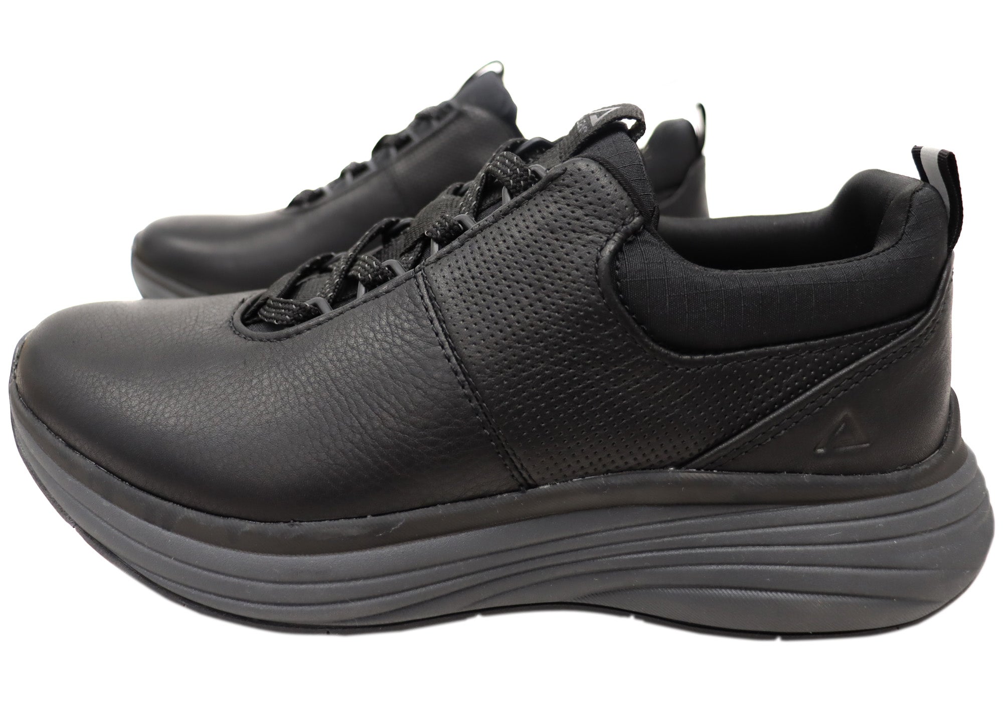 Align Tahoe Men's Comfortable Leather Wide Fit Arch Support Sneakers - Perfect for Walking, Running & Everyday Wear