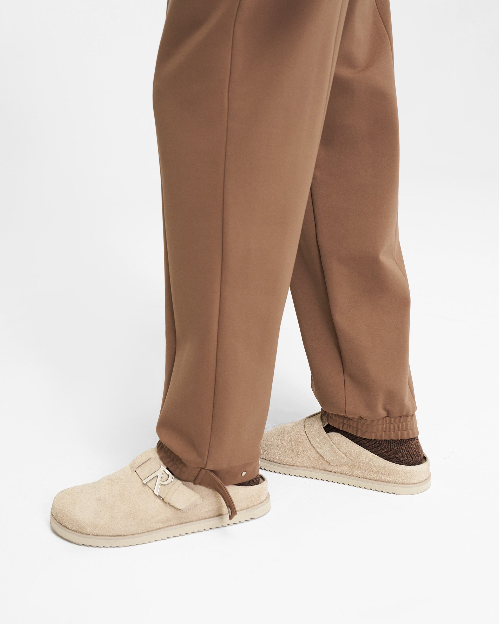 Comfortable Relaxed Fit Tracksuit Pants for Men & Women - Hazel Color | Perfect for Lounge Wear, Gym, Yoga & Casual Outfits