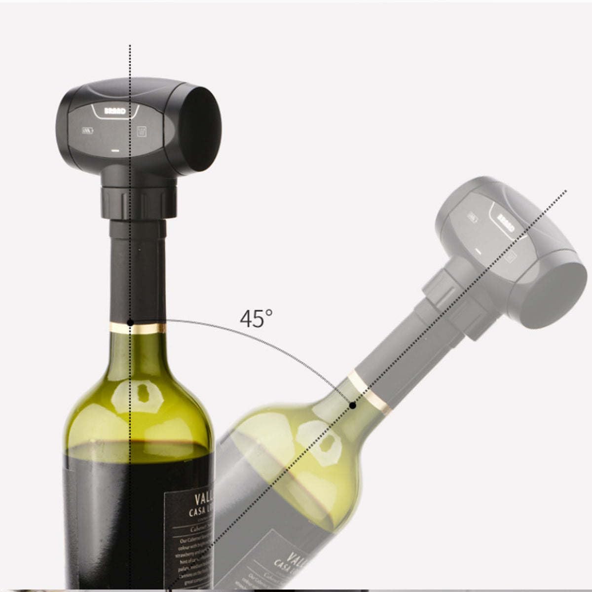 Napa King Wine Preserver Cap - Auto Vacuum for Freshness - Perfect for Home & Parties
