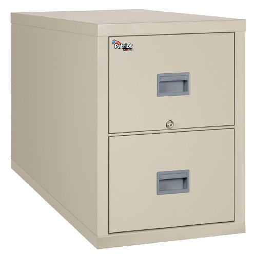 FireKing Patriot 2P2131-CPA 1-Hour Fireproof Filing Cabinet - 2 Drawer Legal Size Safe (21