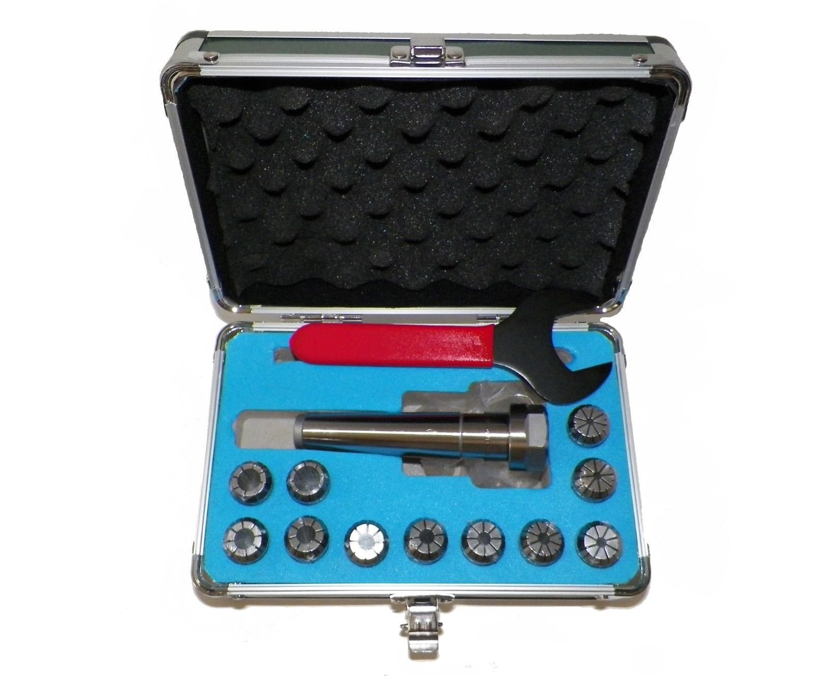 MT3 ER20 Collet Chuck Tool Holder Set - 11 Pcs Precision ER20 Collets for Milling & Lathe Work - Perfect for CNC Machining, Metalworking & Woodworking Projects