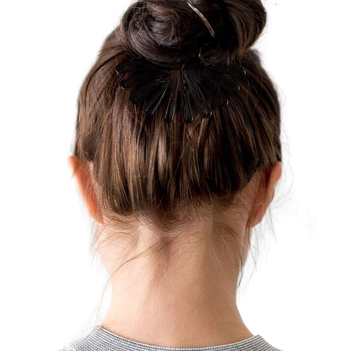 3Pcs Elongated Interlocking Banana Hair Clips - Women's Double-Sided Ponytail Holder Hair Clincher Combs for Thick Hair | Perfect for Workouts, Office & Everyday Hairstyles