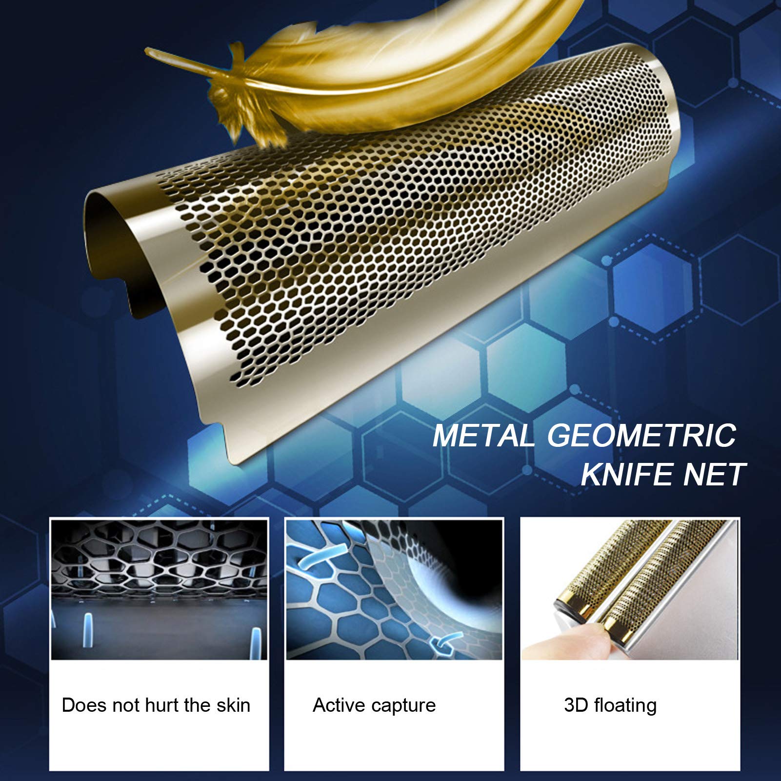 Rechargeable Men's Electric Shaver for Bald Head - LCD Display Foil Shaver with Precision Trimming - Perfect for Travel, Gym & Daily Grooming Routine