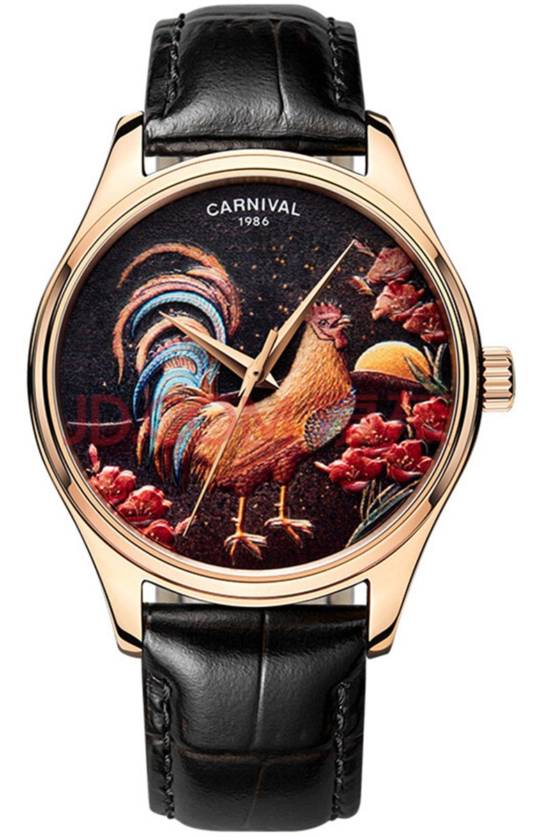 Luxury Automatic Mechanical Men's Watch - Large Dial, Waterproof, Genuine Leather Strap - Perfect for Business, Sports & Casual Wear