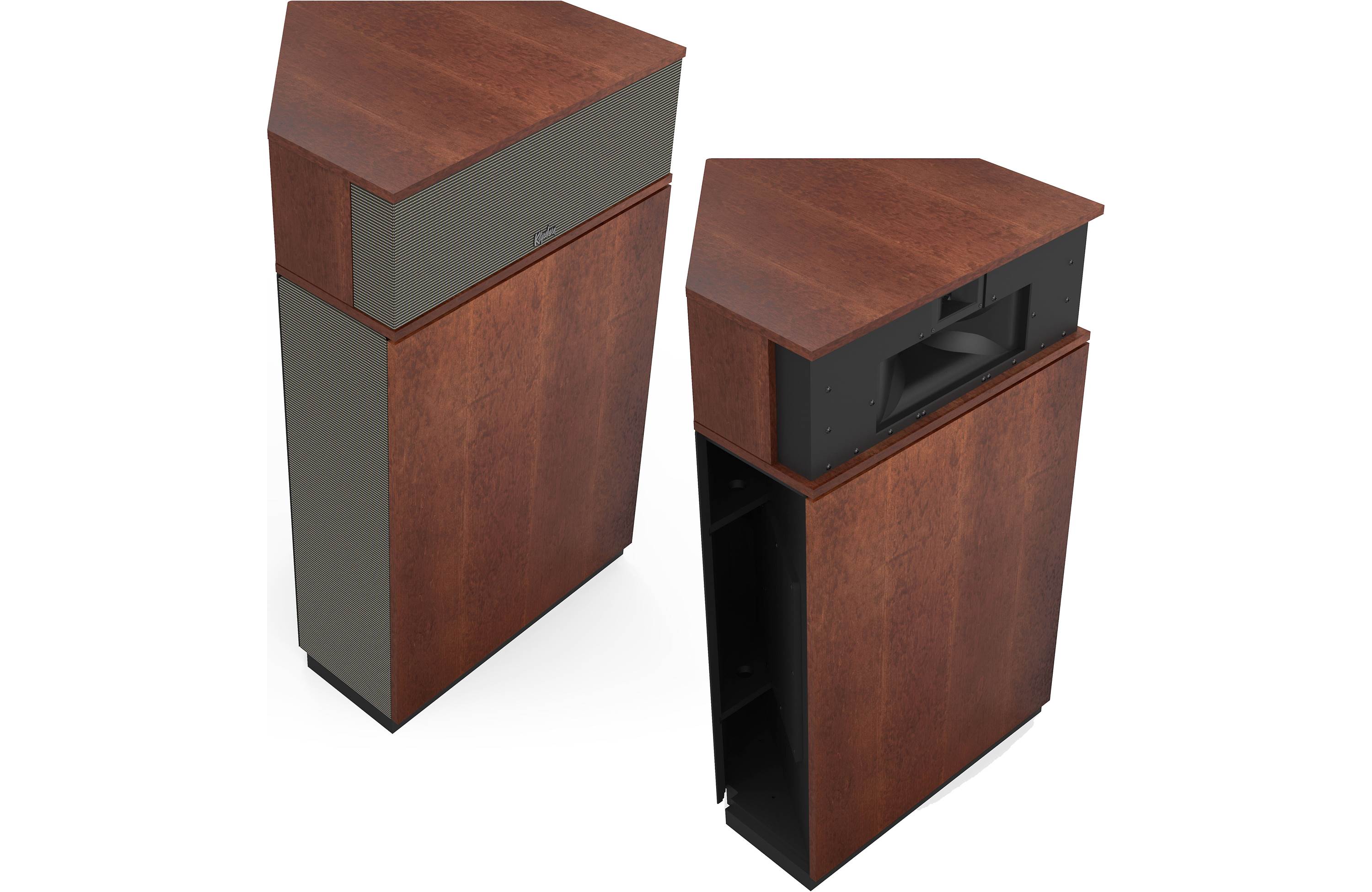 Klipsch Klipschorn AK7 Heritage Series Floorstanding Speakers (Pair) - Premium High-Fidelity Sound for Home Theater & Audiophile Listening