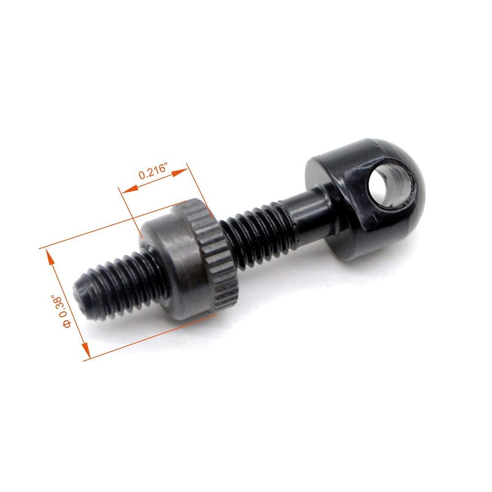 NEWVAVA YYHJ SHWEAPY 1 Inch Sling Swivel Studs - Gun Sling Mounting Kit with Wood Screw Studs for Rifles, Shotguns & Hunting Accessories | Perfect for Outdoor Shooting, Hunting & Firearm Maintenance