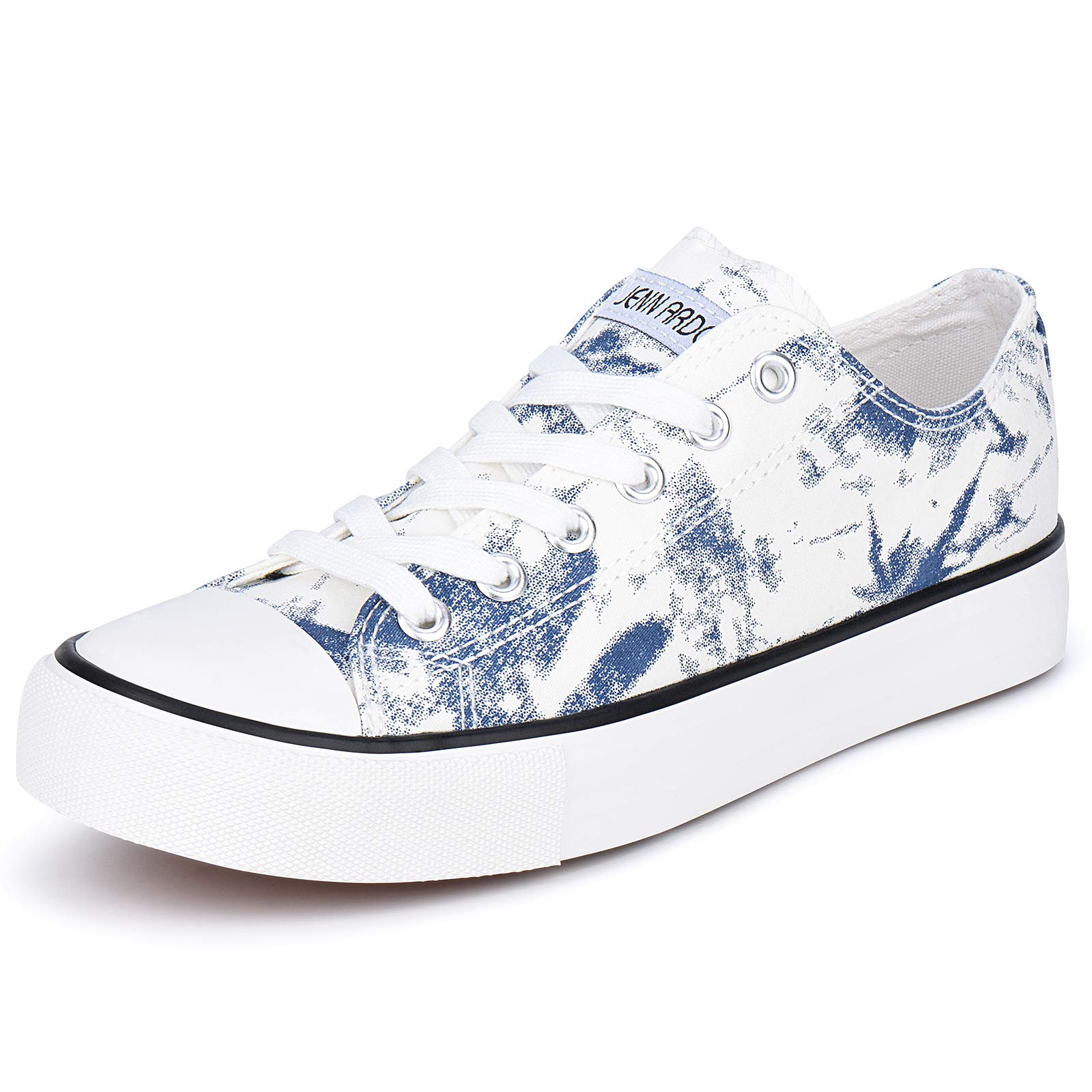JENN ARDOR Women's Casual Canvas Sneakers - Low Top Lace Up Comfortable Walking Shoes for Women | Perfect for Everyday Wear, Work & Travel