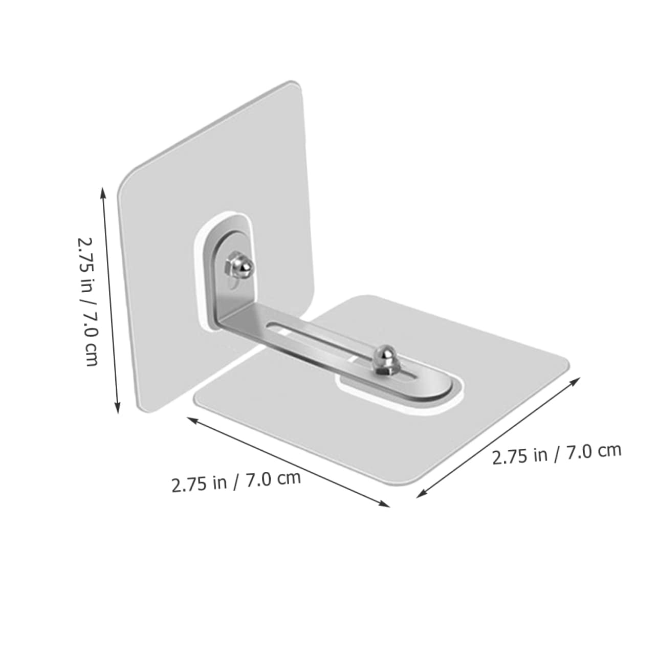 Heavy Duty Adhesive Furniture Anchors for Child Safety - ORFOFE Toddler Proofing Locks Secures Cabinets, Dressers & Bookshelves to Wall | Perfect for Baby Proofing Homes & Daycare Centers