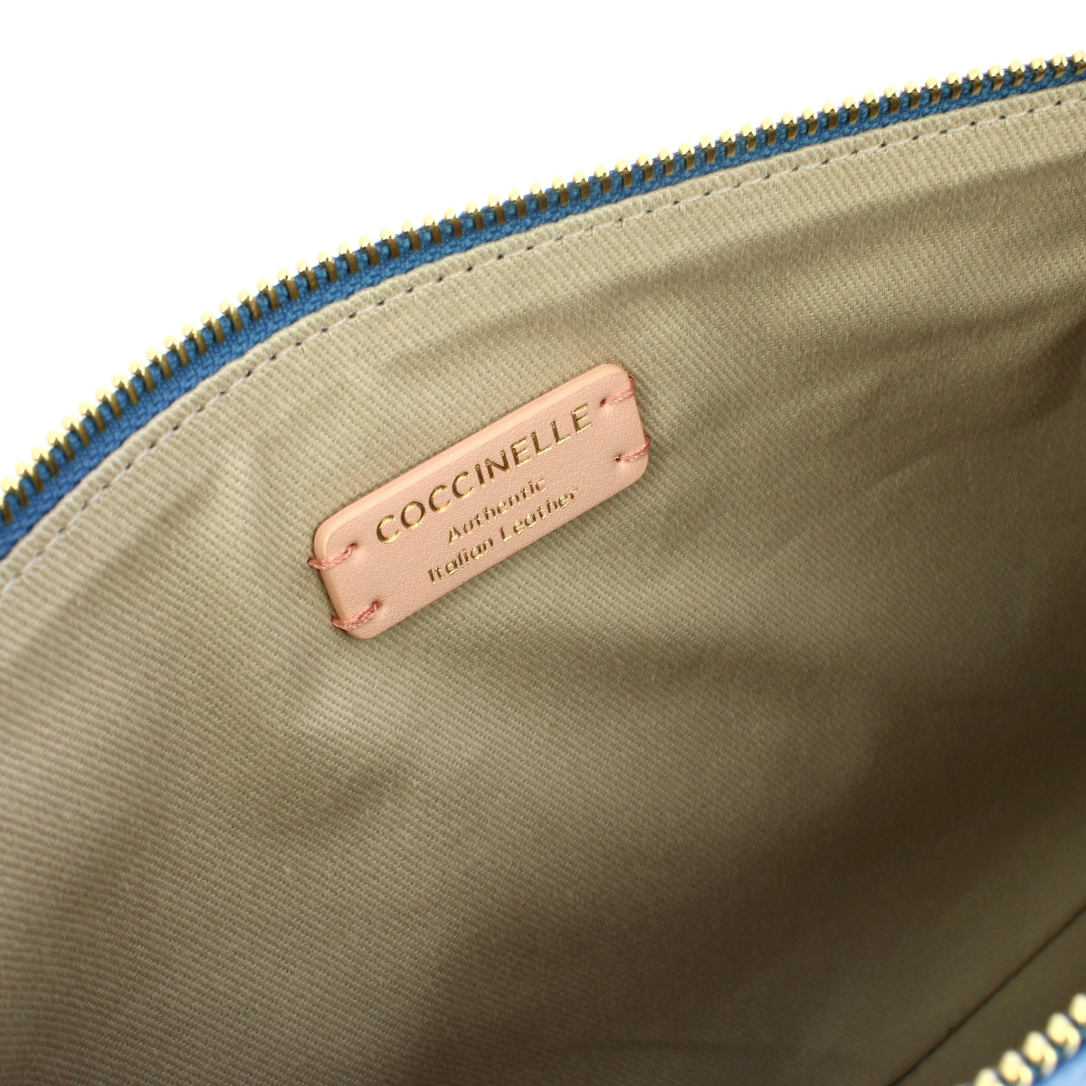 Coccinelle MMA55F401 Best Soft Azul Pochette Handbag - Stylish Blue Crossbody Bag for Women | Perfect for Work, Travel & Evening Events
