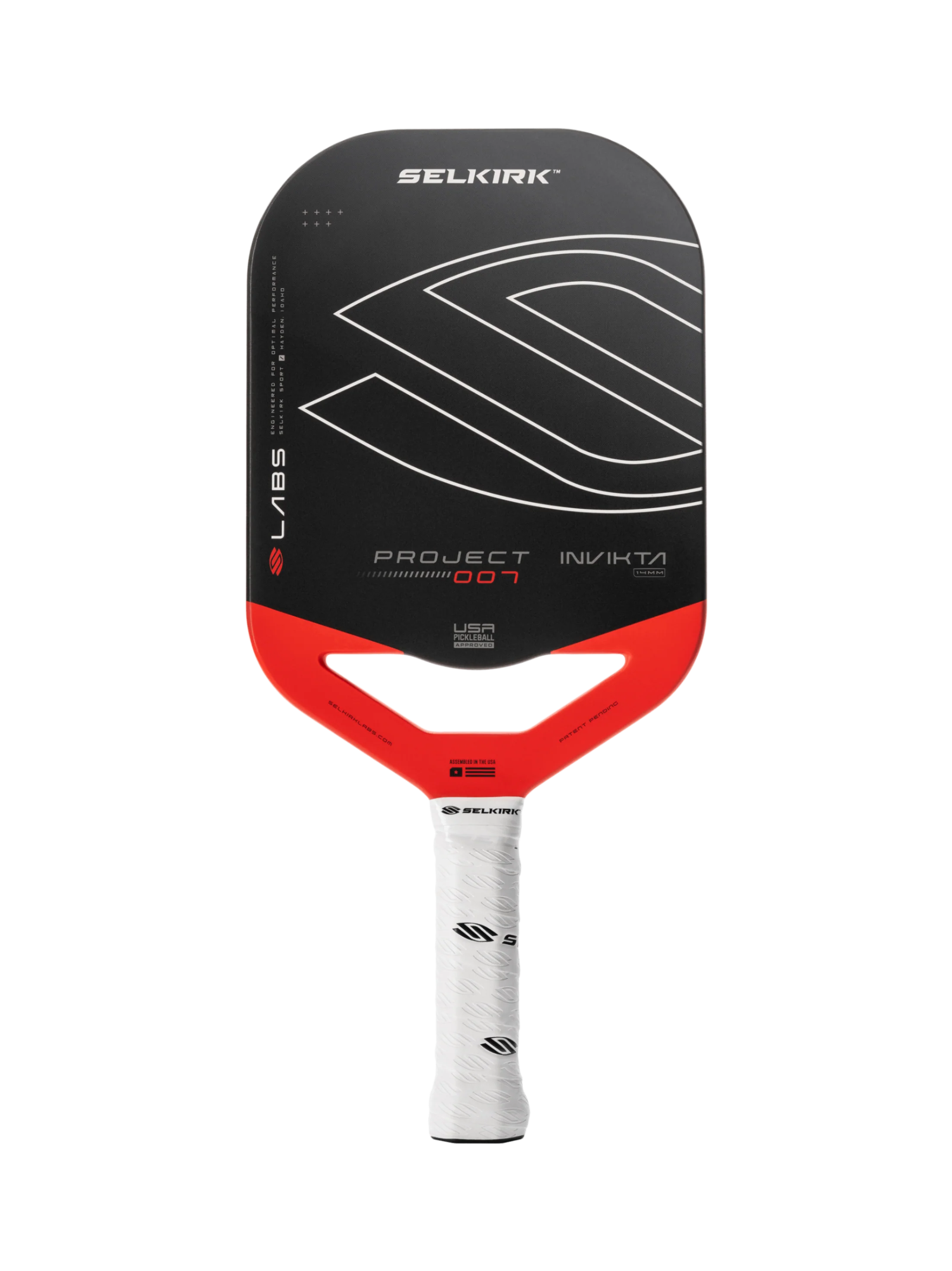Selkirk Labs Project 007 Invikta Pickleball Paddle | Premium Carbon Fiber Paddle for Competitive Play | Perfect for Tournaments & Outdoor Games