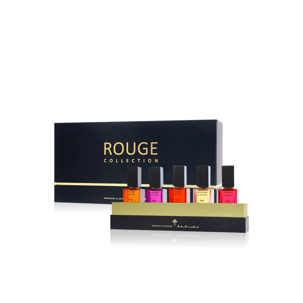 Rouge Collection EDP Perfume Set - 5 x 35ml Luxury Women's Fragrances for Daily Wear, Evening Events & Gift Giving