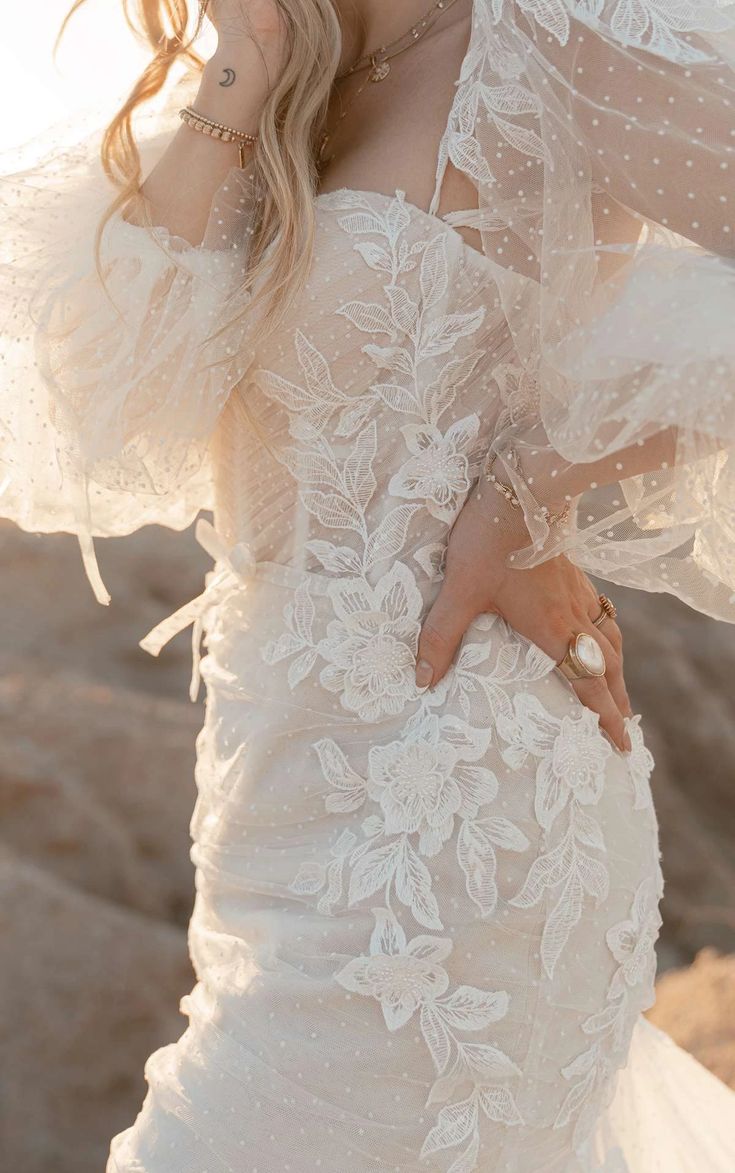 All Who Wander Estele Gown - Elegant Flowy Maxi Dress for Women | Perfect for Weddings, Parties & Special Occasions