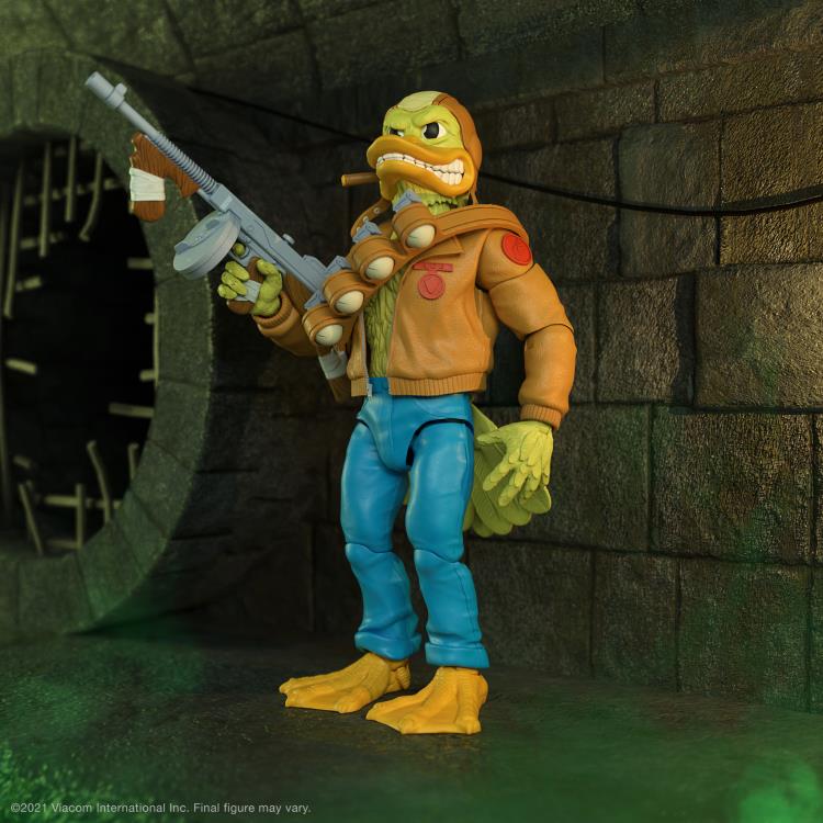 Teenage Mutant Ninja Turtles ULTIMATES! Ace Duck Action Figure - Collectible TMNT Toy for Fans & Collectors - Perfect for Display, Play, and Nostalgic Gift Giving