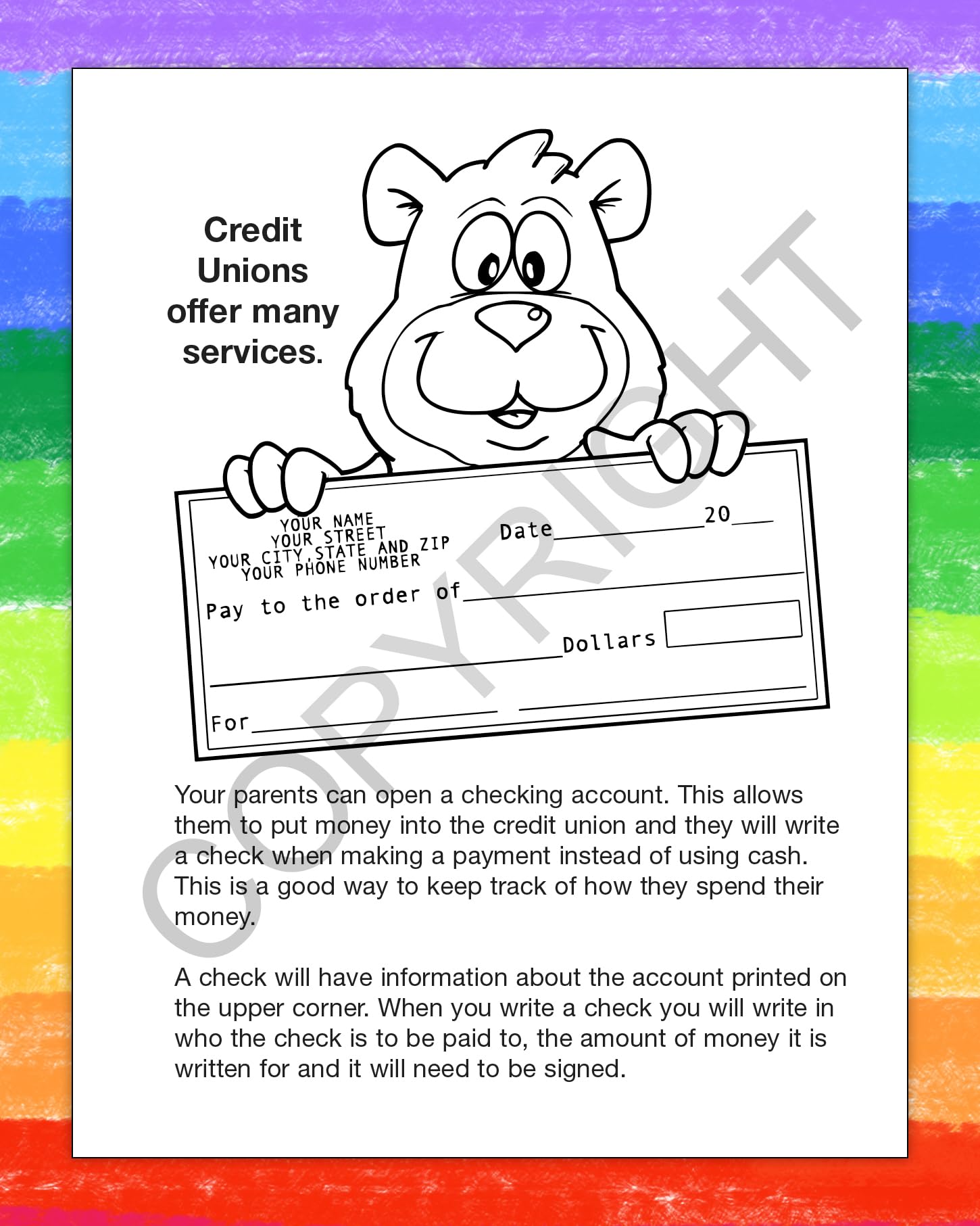 ZOCO Educational Coloring Books - 25 Pack Bulk with Crayons | Bank & Credit Union Themed Activity Books for Kids | Learning Games, Puzzles & Fun Gifts | Perfect for Classroom, Homeschool & Financial Literacy Activities