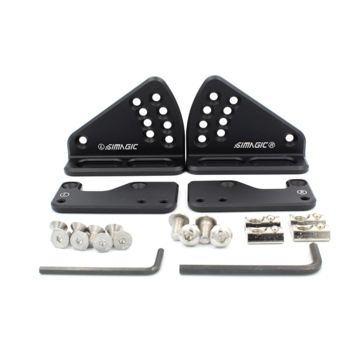 Simagic Alpha Steering Wheel Side Mount Bracket - Compatible with Sim Racing Wheels - Perfect for Sim Racing Cockpits and Gaming Setups