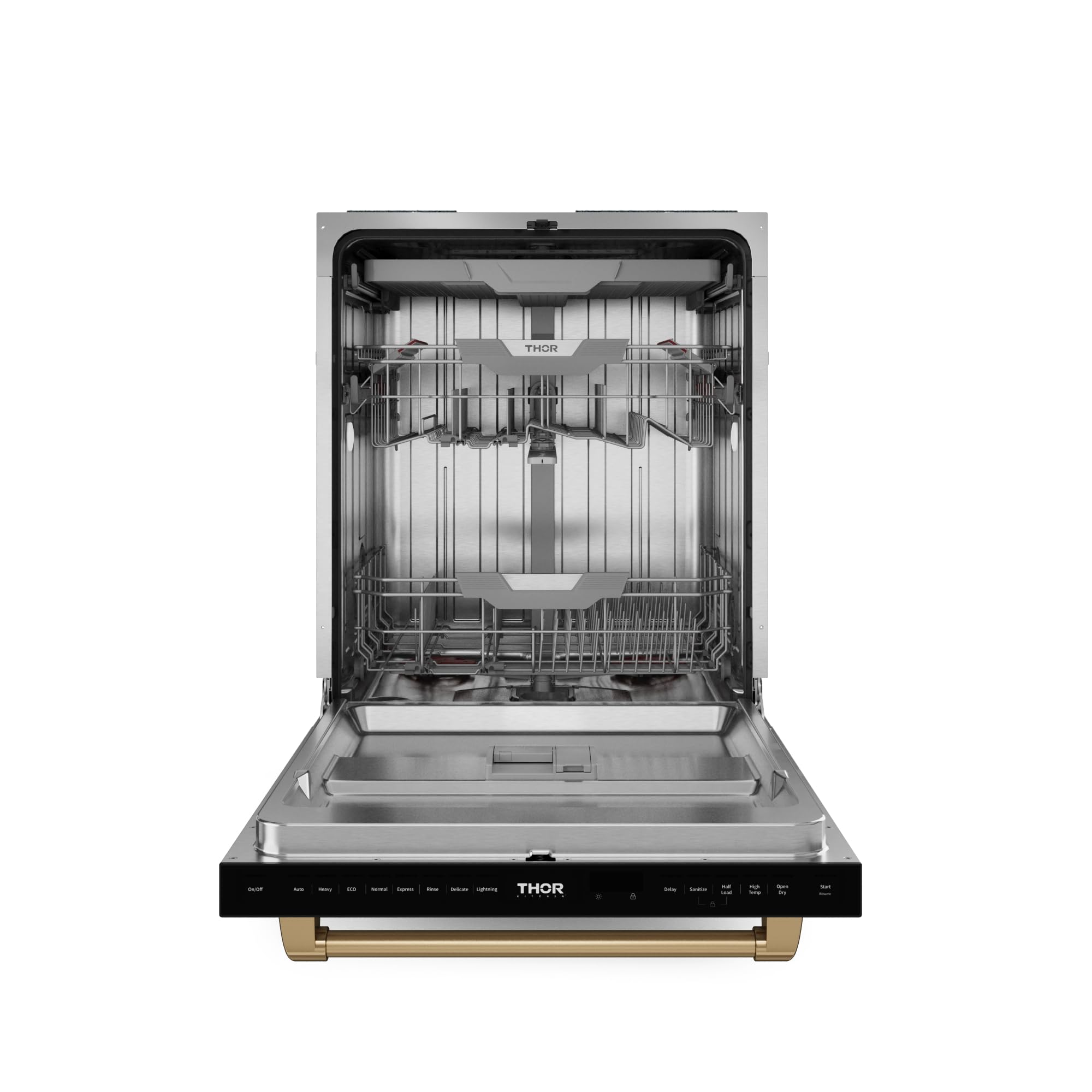 Gordon Ramsay by THOR Kitchen 24 Inch Built-In Dishwasher - Black/Bronze Finish | Energy Star Certified | Perfect for Modern Kitchens & Open-Concept Homes