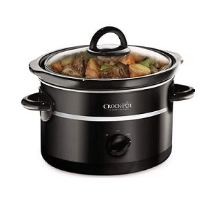 Crock Pot SCCPQK5025B 220V Stoneware Slow Cooker - Perfect for Family Dinners, Meal Prep & Holiday Cooking