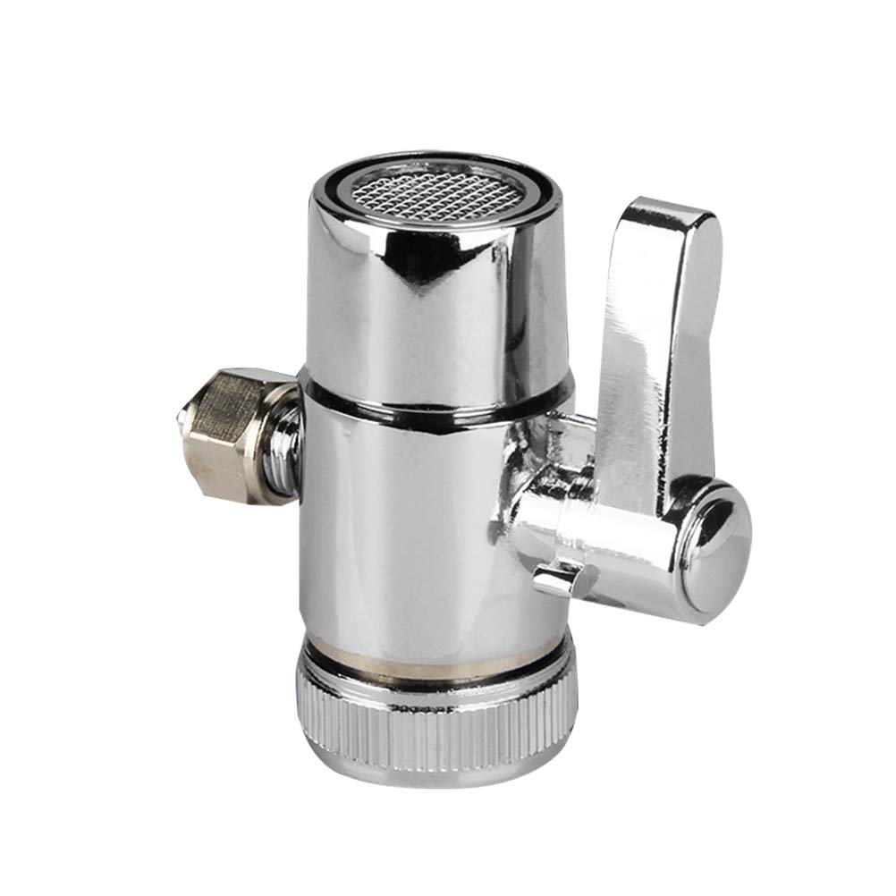 3-Way Shower Diverter Valve Connector Adapter - Brass Plumbing Fixture for Bathroom & RV Use - Perfect for Multiple Showerheads, Handheld Sprayers & Tub Spouts