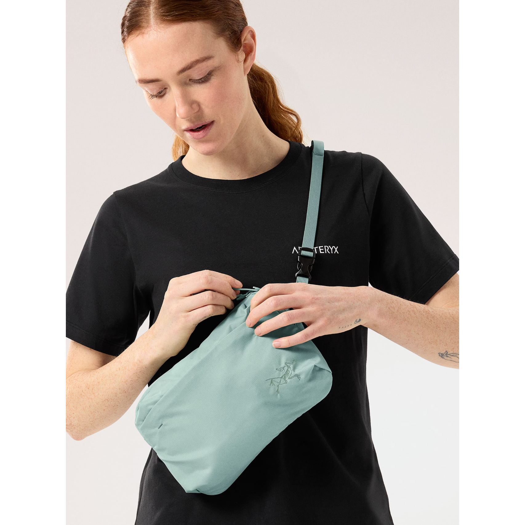 Arc'teryx Heliad Crossbody Bag - Lightweight & Waterproof Travel Shoulder Bag for Hiking, Commuting & Everyday Use