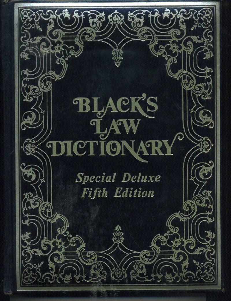 Black's Law Dictionary Deluxe 5th Edition - Comprehensive Definitions of American & English Legal Terms, Ancient to Modern | Essential for Law Students, Attorneys & Legal Professionals