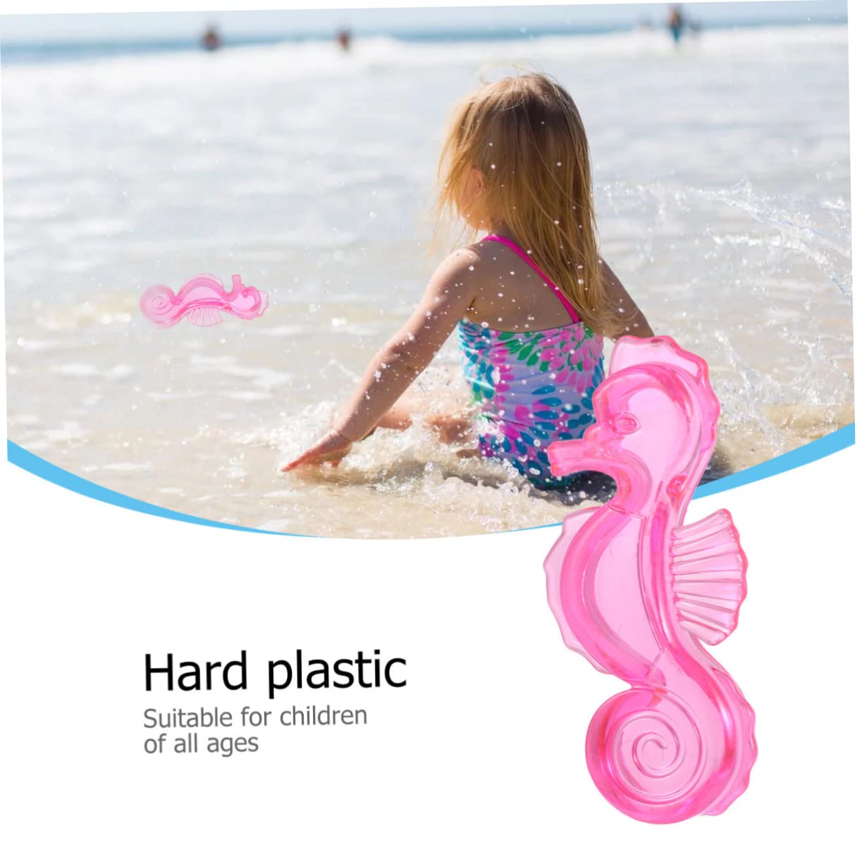 VICASKY 6 Sets Summer Beach Toys for Kids - Bath Time, Gem Diving & Swimming Pool Toys - Fun Water Play for Beach, Pool, Bathtub & Backyard Activities