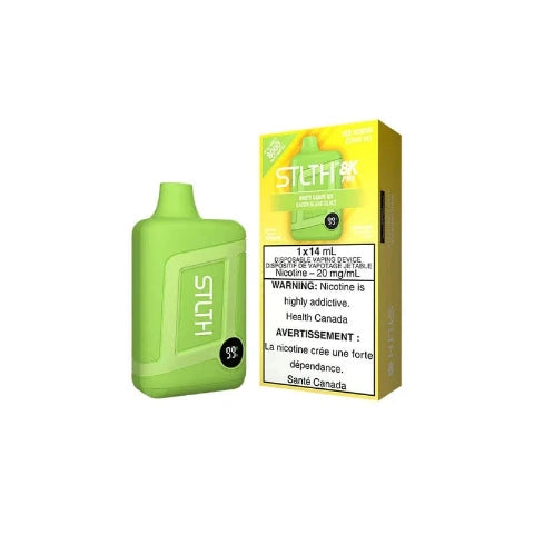 STLTH 8K PRO Disposable Vape with LED Display - 8000 Puffs | 5-Pack for Long-Lasting Use | Perfect for Travel, Parties & On-the-Go Vaping (Ontario)