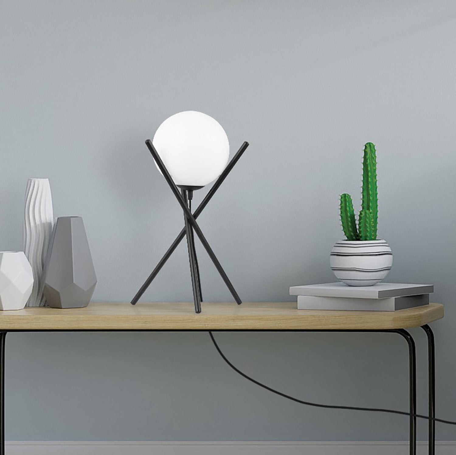 Salvezinas Table Lamp - Modern LED Desk Light for Home Office, Bedroom & Living Room - Perfect for Reading, Working & Decor