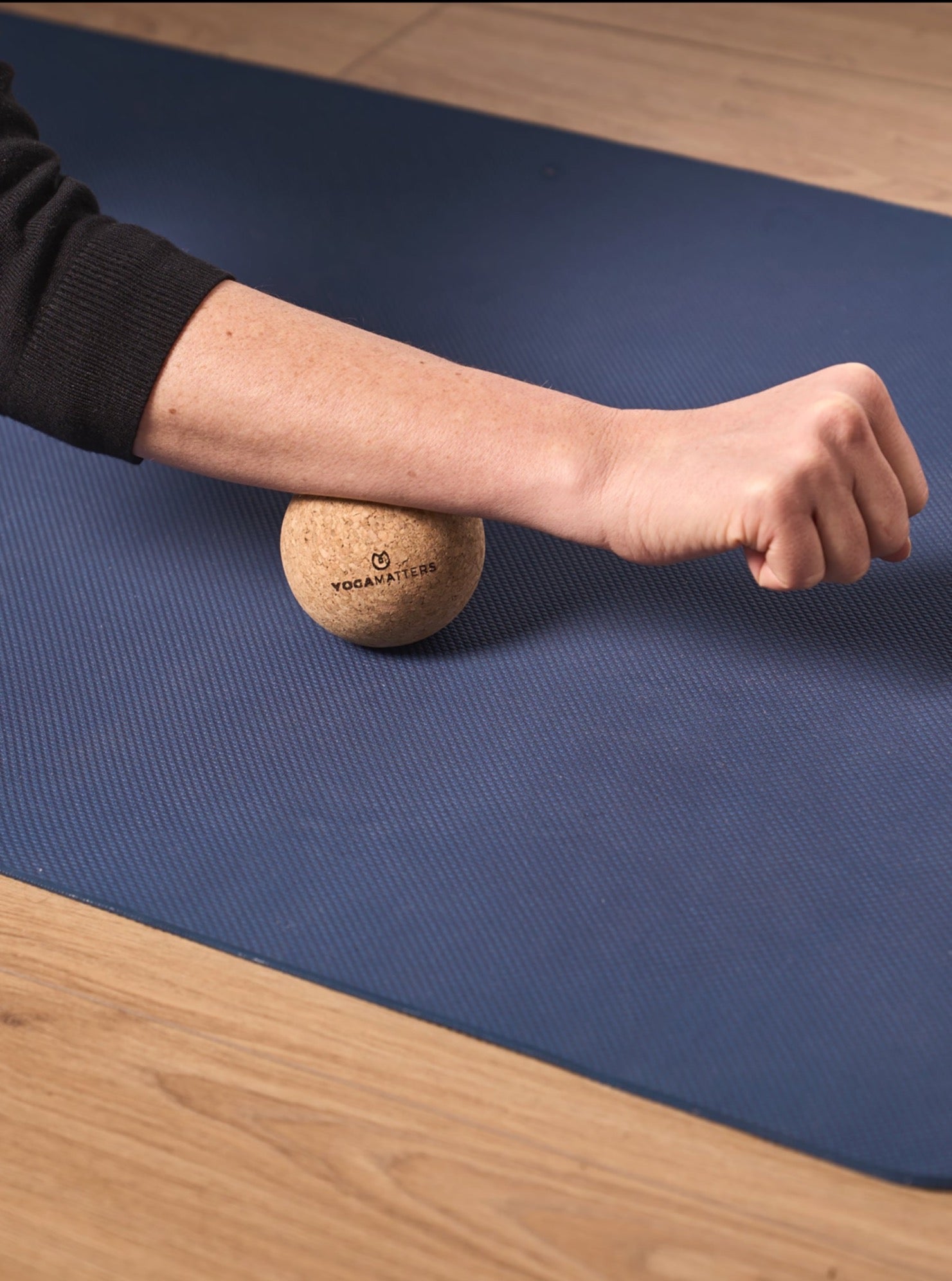 Yogamatters Cork Massage Ball Set for Myofascial Release & Muscle Recovery - Perfect for Yoga, Pilates & Post-Workout Therapy