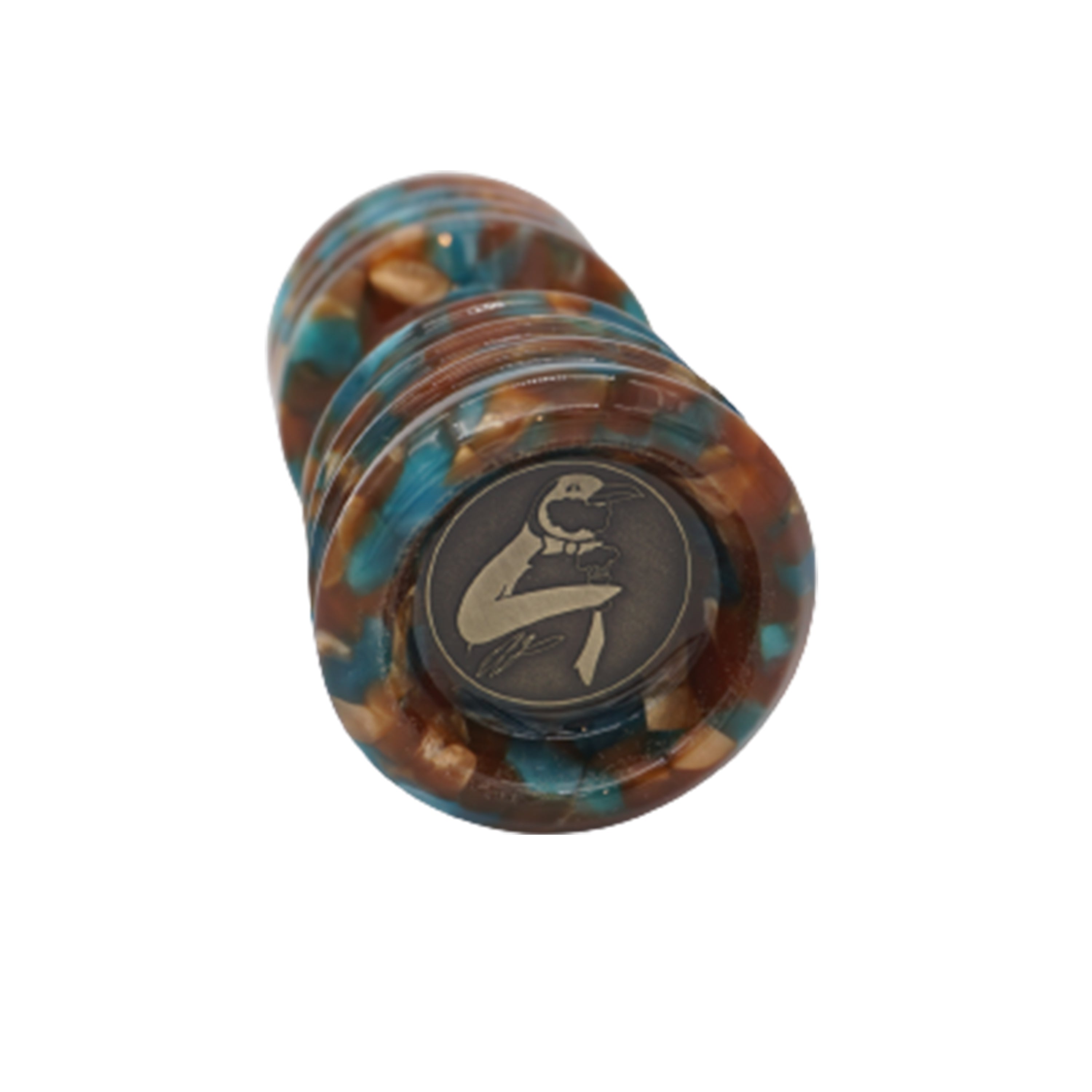 Handcrafted Shaving Brush Handle with 24mm & 26mm Knots - Premium Diamond Pattern Design for Wet Shaving & Grooming Gifts - Perfect for Barbershops, Home Use & Luxury Shaving Kits