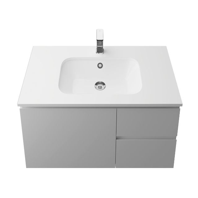 Bodhi 540 x 335 Gloss White Mineral Composite Sink - Premium Upgrade for Modern Kitchens | Perfect for Home Renovation & Luxury Bathroom Design
