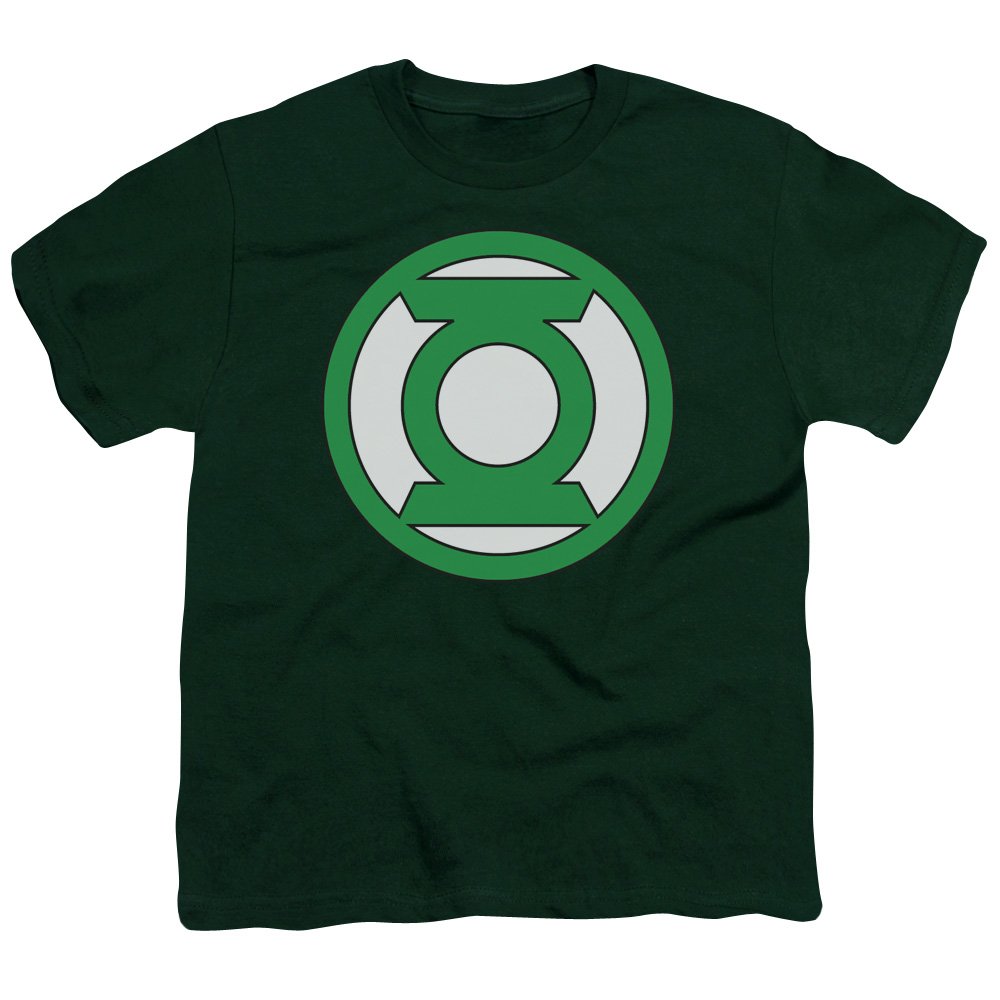 Green Lantern Logo Unisex Youth T-Shirt | DC Comics Superhero Graphic Tee for Kids & Teens | Soft Cotton Comfort Fit | Perfect Gift for Birthday, Halloween & Comic Con | Great for School, Movie Nights & Superhero Parties | Ideal for Cosplay & Fan Events | Durable Everyday Wear | Superhero Costume & Casual Outfit for Boys & Girls | Fun for Playdates, Theme Parks & Comic Book Lovers