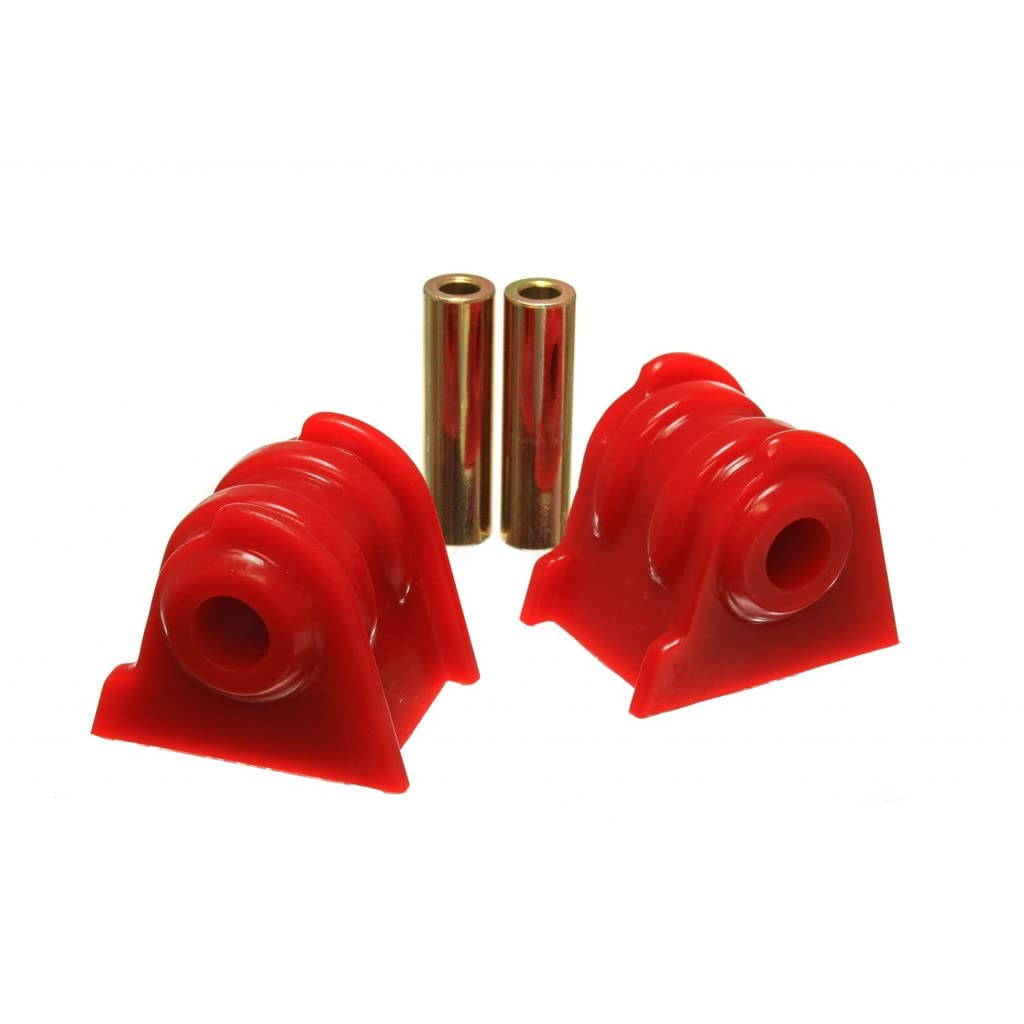 Energy Suspension Motor Mount Set for 1987 Jeep Wagoneer - 2-Piece Red Performance Upgrade (Part #2.1104R) | Enhanced Vibration Control for Off-Road & Daily Driving