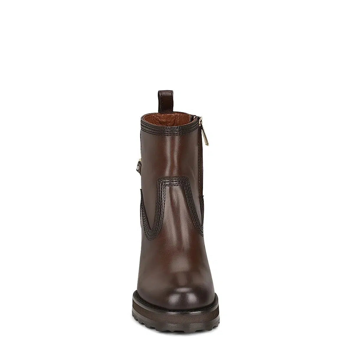 Franco Cuadra Women's Brown Casual Ankle Boots - 30CTSTS - Stylish & Comfortable for Everyday Wear, Office, and Outdoor Activities