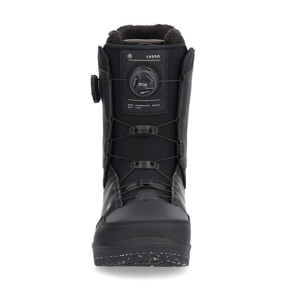 Ride Lasso Men's Snowboard Boots - Waterproof, Comfortable & Durable for All-Mountain Riding | Perfect for Freestyle, Backcountry & Park Snowboarding