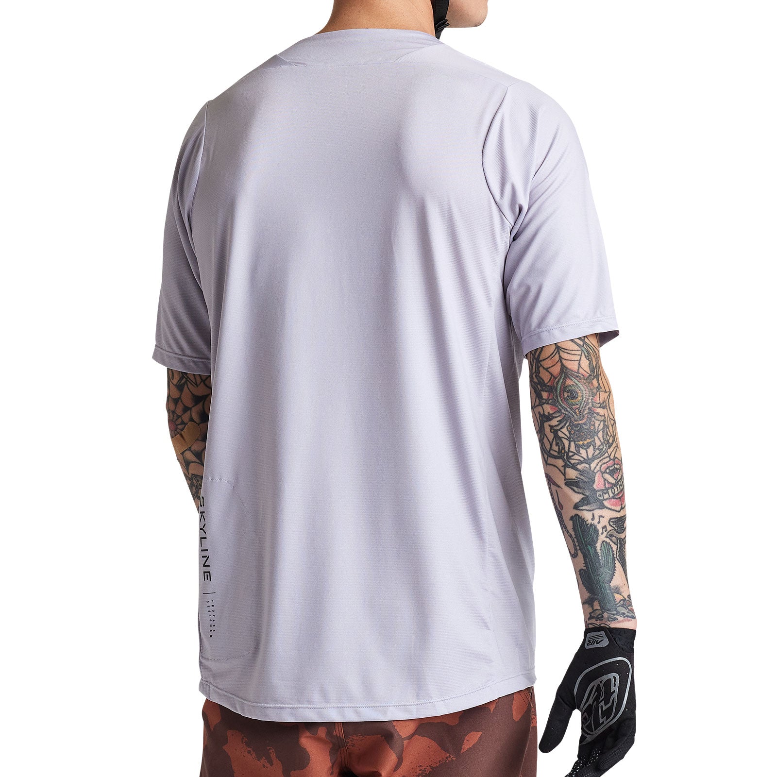 Skyline SS Jersey Mono Mist - Premium Men's Short Sleeve Athletic Shirt for Running, Gym & Casual Wear - Moisture Wicking & Breathable Performance Top