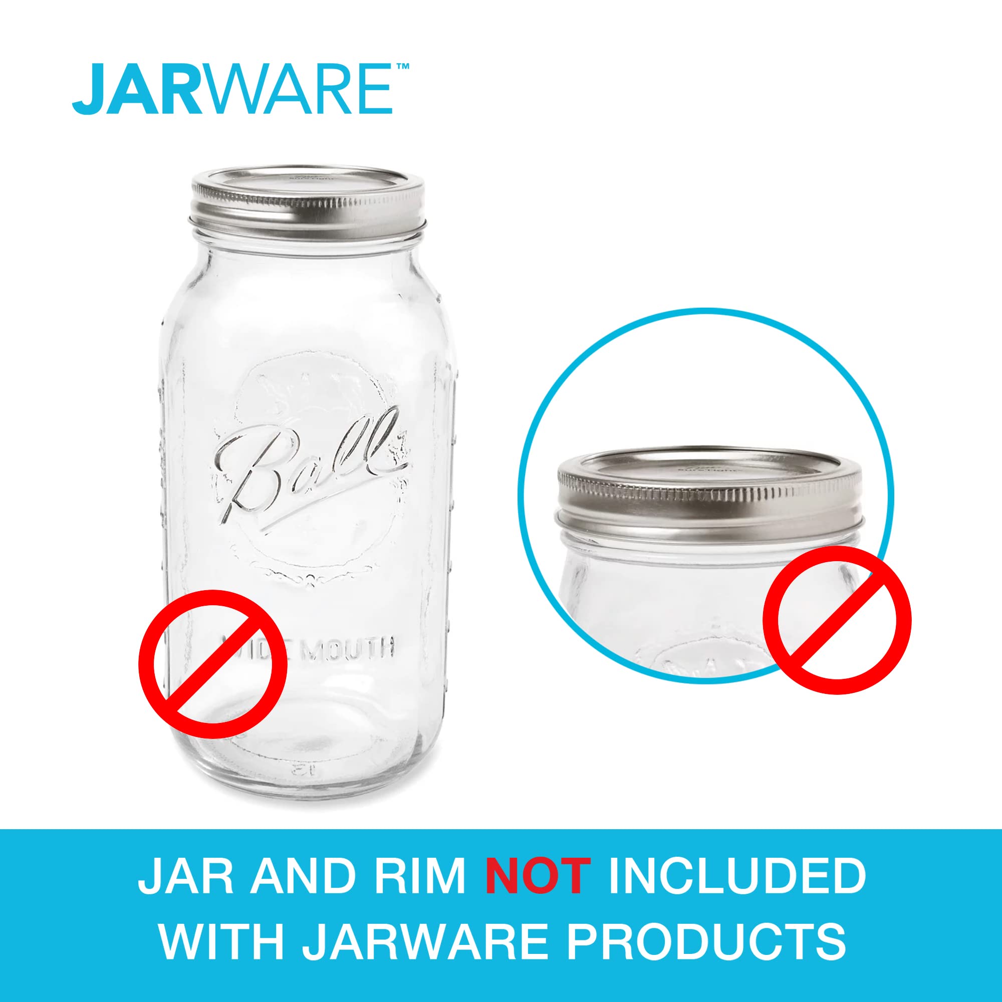 Jarware Soap Pump for Regular Mouth Mason Jars - 6 Inch Black Dispenser for Kitchen, Bathroom & Laundry Room | Perfect for Liquid Soap, Lotion & Dishwashing Detergent