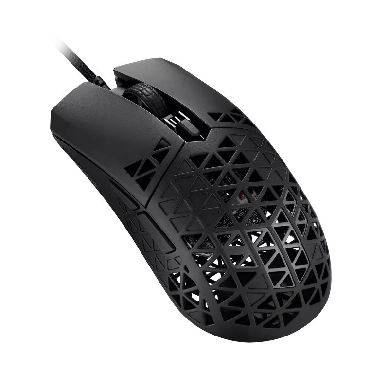 ASUS TUF Gaming M4 Air Lightweight Wired Gaming Mouse - 67g Ultra-Light, 7200 DPI, RGB Lighting for PC, Laptop, Esports & FPS Gaming