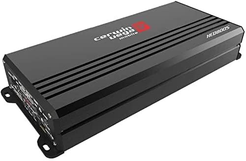 Cerwin Vega XED8005D 800W Max 5-Channel Class-D Car Amplifier - High Power Audio for Subwoofers & Speakers | Perfect for Car Audio Upgrades & Sound Systems