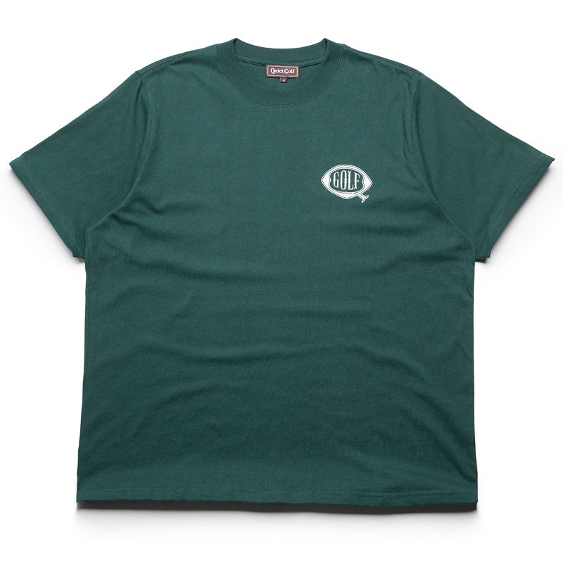 Quiet Golf Q Ball Tee - Premium Forest Green Golf Tees for Reduced Noise & Better Performance | Perfect for Driving Range, Practice & Tournament Play