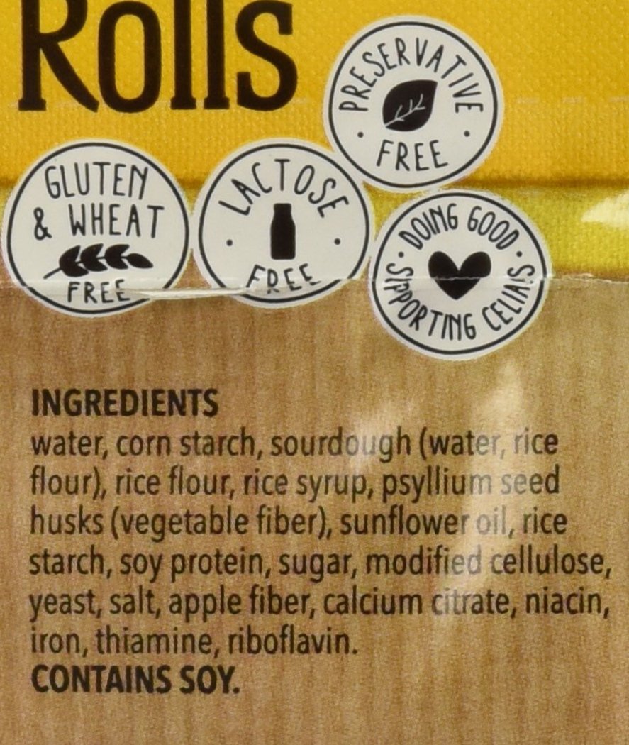 Schar Gluten Free Sandwich Rolls - 5.3 Ounce (Pack of 6) | Soft & Fresh Gluten-Free Bread for Delicious Sandwiches, Burgers & Lunches | Perfect for Celiac Diet & Wheat-Free Lifestyle