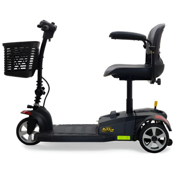 Golden Technologies Buzzaround LT 3-Wheel Mobility Scooter - Lightweight & Portable for Seniors & Adults - Indoor/Outdoor Use for Shopping, Travel & Daily Mobility (Model GB107)
