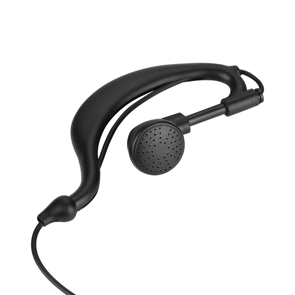 Universal 2-Way Radio Headset with 2-Pin Connector - Hands-Free Walkie Talkie Headset for K Head Radios | Perfect for Security, Construction & Outdoor Adventures