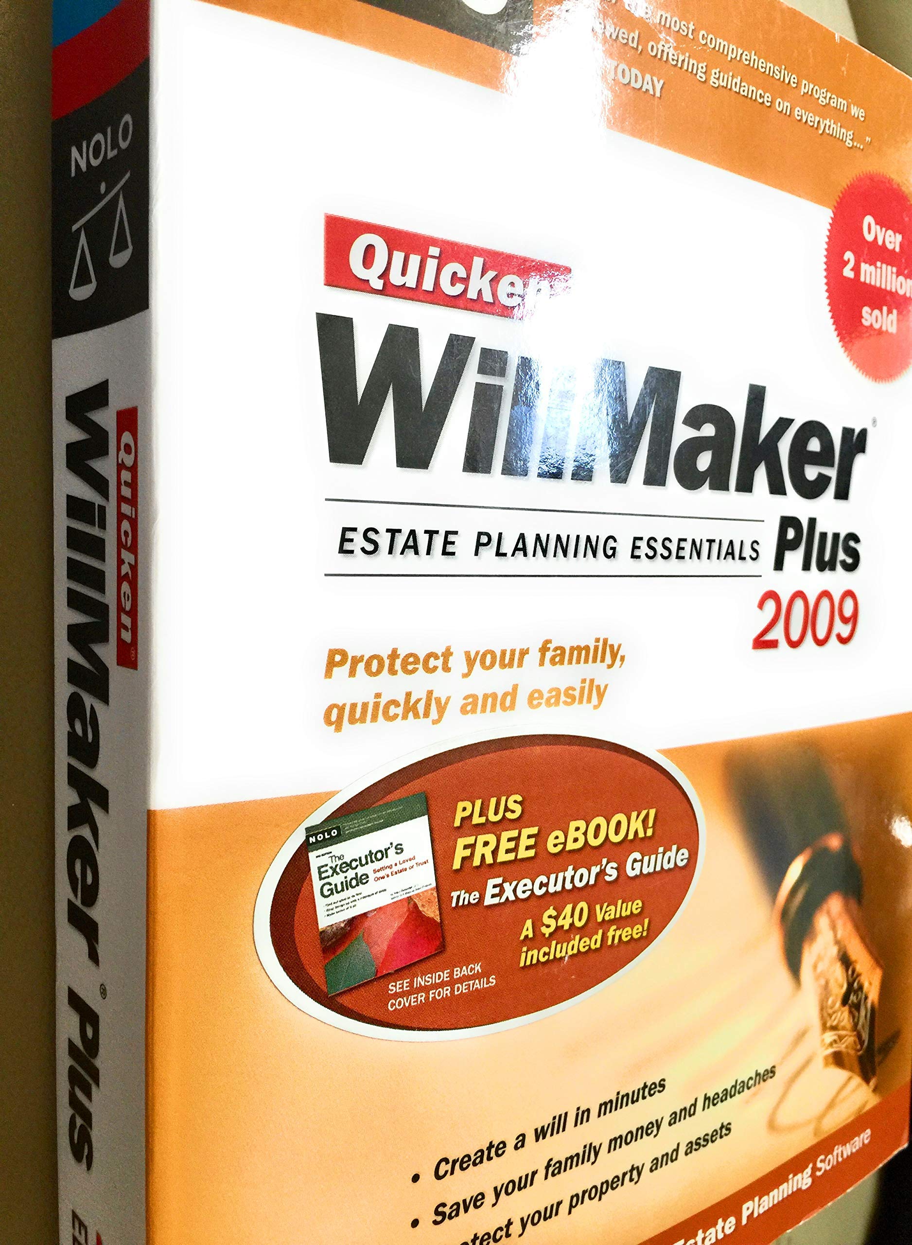 Quicken Willmaker Plus 2009 Edition: Estate Planning Software & Guidebook - Create Wills, Trusts & Legal Documents for Family Protection & Asset Management