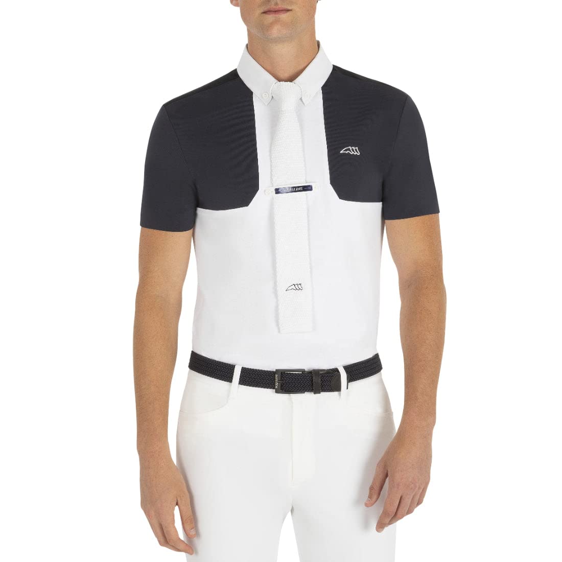 Equiline Clancyc Men's Polo Shirt - Classic Fit, Breathable Cotton, Short Sleeve Casual Shirt for Golf, Work & Everyday Wear