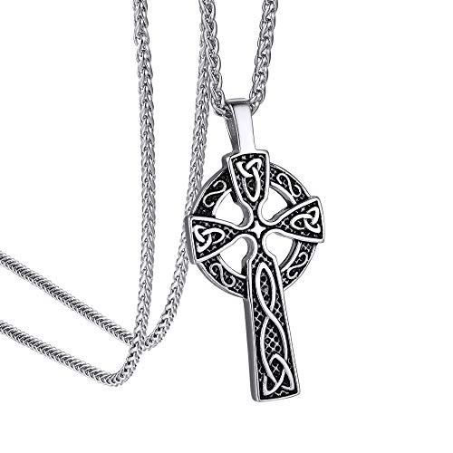 Celtic Knot Cross - Stainless Steel